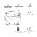 iDClass Bio Control iD - Relógio de Ponto Biométrico REP-C — imagem 5