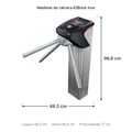 Catraca iDBlock Inox Control iD - Proximidade, Biometria e QR Code, imagem 4