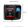 Controlador de Acesso iDFlex Pro Bio Prox Control iD - Biometria, Cartão 125 kHz, Senha e Ethernet, imagem 4