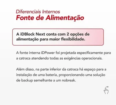 Catraca Com Reconhecimento Facial iDBlock Next, imagem 5