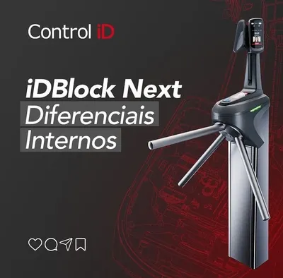 Catraca Com Reconhecimento Facial iDBlock Next, imagem 3