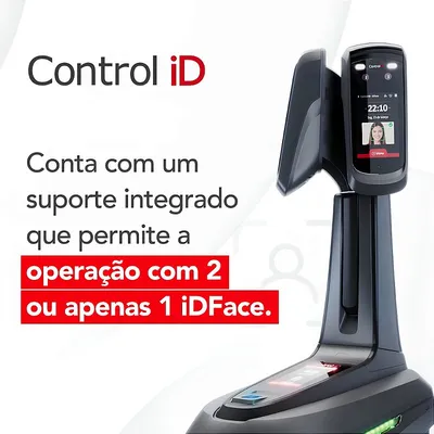 Catraca Com Reconhecimento Facial iDBlock Next, imagem 2
