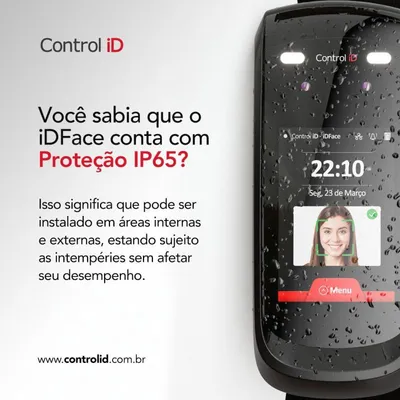 iDFace Control iD - Coletor de Ponto Facial REP-P, imagem 4
