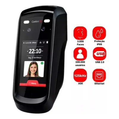 iDFace Control iD - Coletor de Ponto Facial REP-P, imagem 3